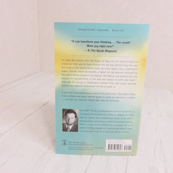 The Power of Now: A Guide to Spiritual Enlightenment by Eckhart Tolle - Picture 2 of 2